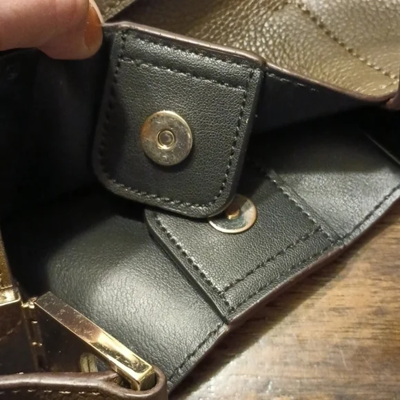 DKNY olive green convertible bag - Picture 10 of 11